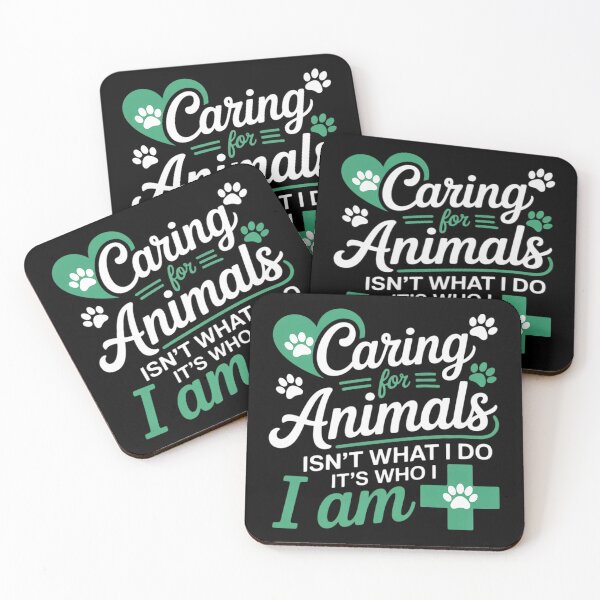 Item preview, Caring For Animals Is Who I Am - Veterinarian Vet Tech  designed and sold by InspiredFoul.