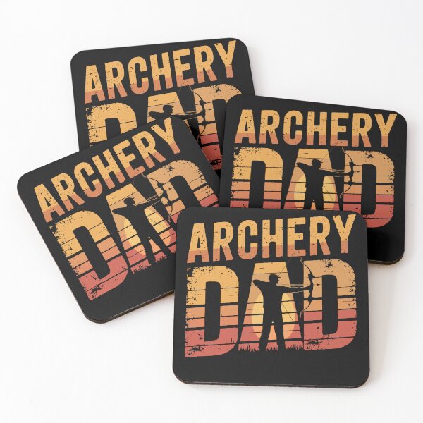 Item preview, Archery Dad Shirt – Retro Sunset Bow Shooting Tee for Fathers Who Love Archery designed and sold by A&M.