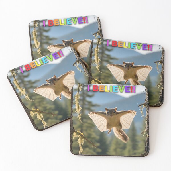 Item preview, Flying Squirrel - Leap of Faith designed and sold by TipTopTeezUK.