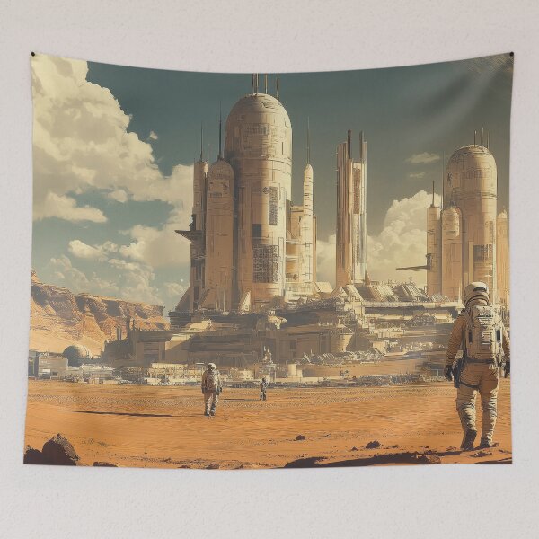 Item preview, utopian settlement on a distant planet designed and sold by Mauswohn.