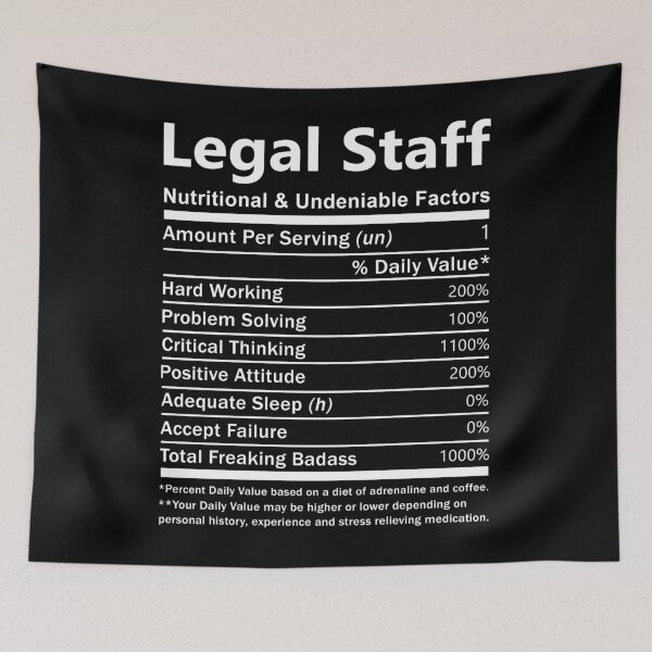 Item preview, Legal Staff designed and sold by SperryRoger.