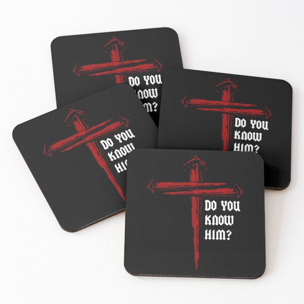 Artikelvorschau, Christliches Kreuz Nagel Jesus Glaube Kennst du ihn Bibelvers entworfen und verkauft von LauraLydiaa.