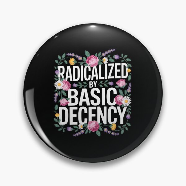 Item preview, Radicalized By Basic Decency Feminist Floral designed and sold by SiegridOffical.