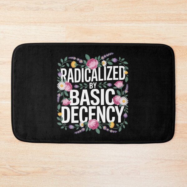 Item preview, Radicalized By Basic Decency Feminist Floral designed and sold by SiegridOffical.