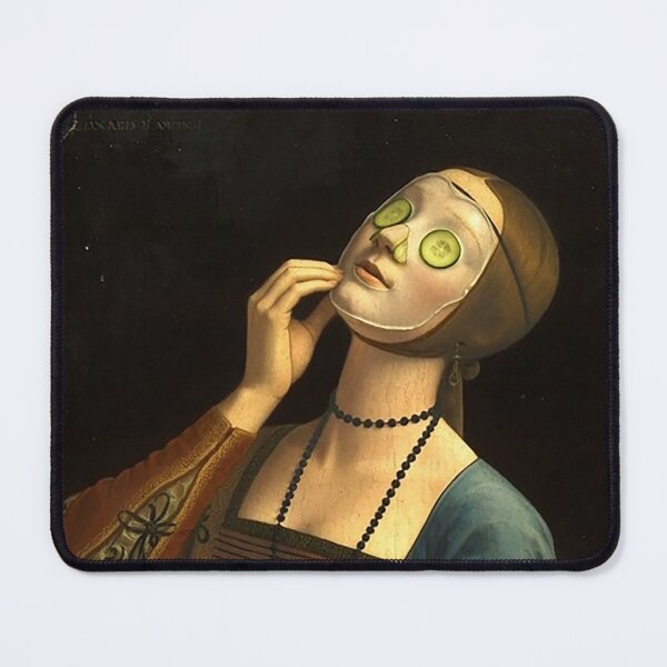 Item preview, Lady with an Ermine by Leonardo da Vinci designed and sold by PaintAndPulse.