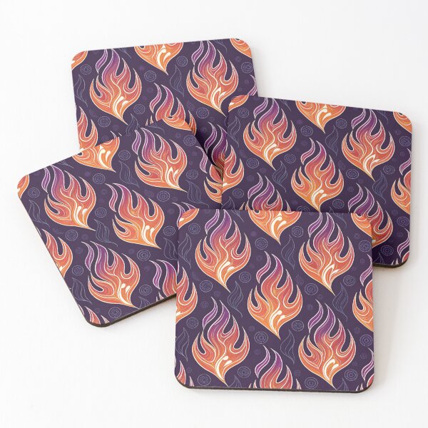 Item preview, Abstract Fire Flames Pattern designed and sold by Lucky 777.