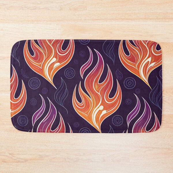 Item preview, Abstract Fire Flames Pattern designed and sold by Lucky 777.