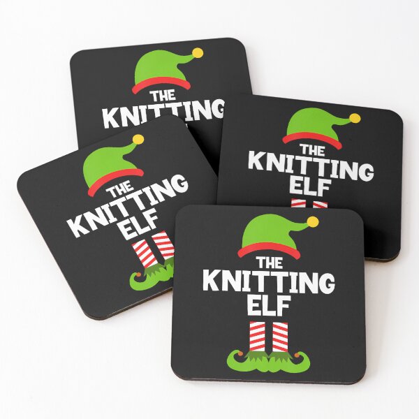 Item preview, Funny The Knitting Elf Christmas Family 	 Knitter Knit designed and sold by LauraLydiaa.