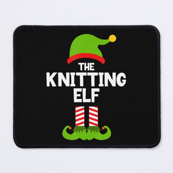 Item preview, Funny The Knitting Elf Christmas Family Knitter Knit designed and sold by LauraLydiaa.