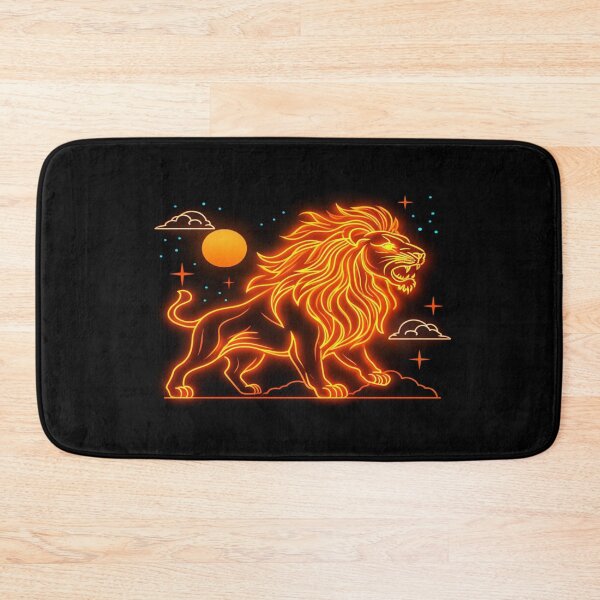 Item preview, Celestial Roaring Lion – Cosmic Jungle Art for Bold Souls, Astrology Lovers & Night Sky Fans designed and sold by Bright Nest Studio.