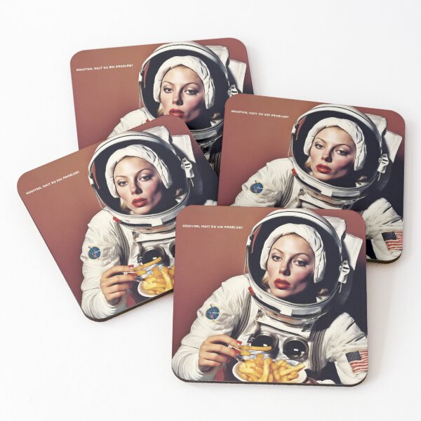 Item preview, Houston Hast Du Ein Problem 1990s Imitation Glamour designed and sold by NickWhittleArt.