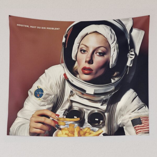 Item preview, Houston Hast Du Ein Problem 1990s Imitation Glamour designed and sold by NickWhittleArt.