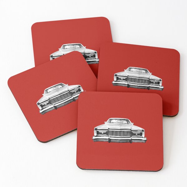 Item preview, Mercury Marquis 1970s American classic car black/white designed and sold by soitwouldseem.