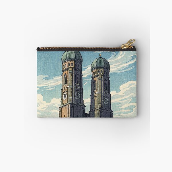 Item preview, Frauenkirche of Munich Japanese Woodblock Print designed and sold by Takeda-art.