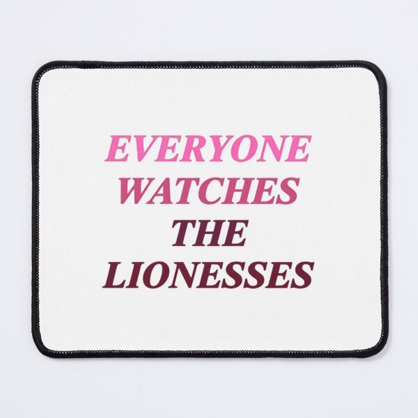 Item preview, Everyone Watches England Lionesses Motivational Saying Rising Together designed and sold by HumansStuck12.