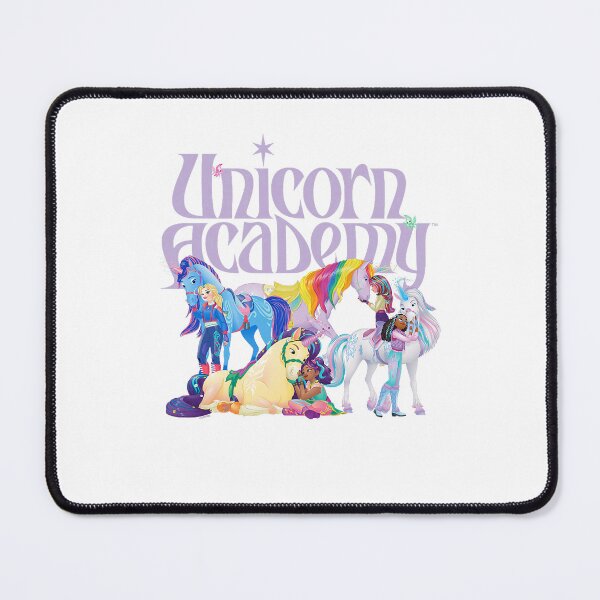 Item preview, Unicorn Academy Riders Magical Fantasy Colorful Scene designed and sold by Han1986.
