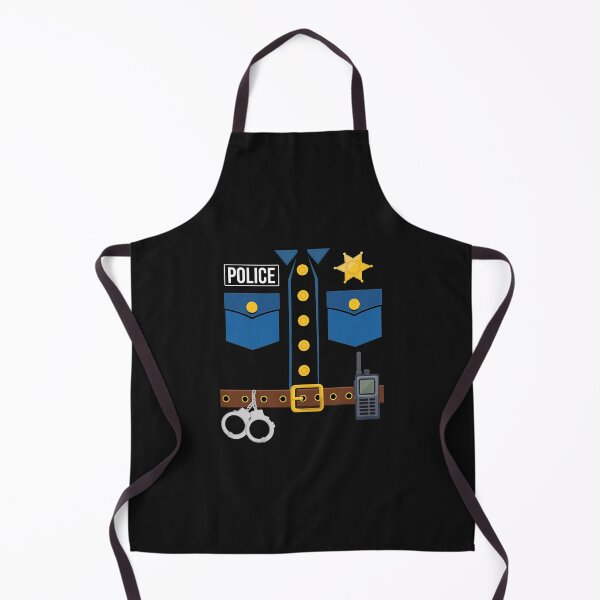 Item preview, Police Uniform Officer Costume Funny Detail designed and sold by Han1986.