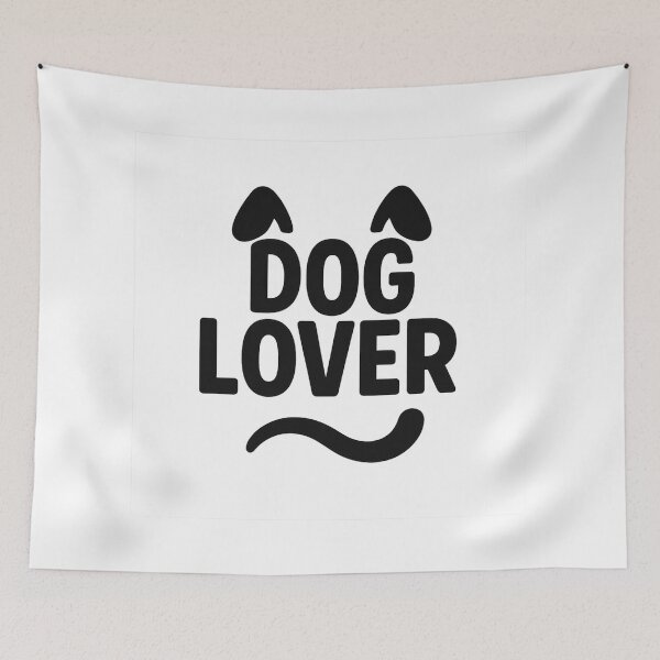 Item preview, Dog Lover Minimalist Design for Pet Parents and Pet Lovers  designed and sold by JaneMcCarthyDNA.