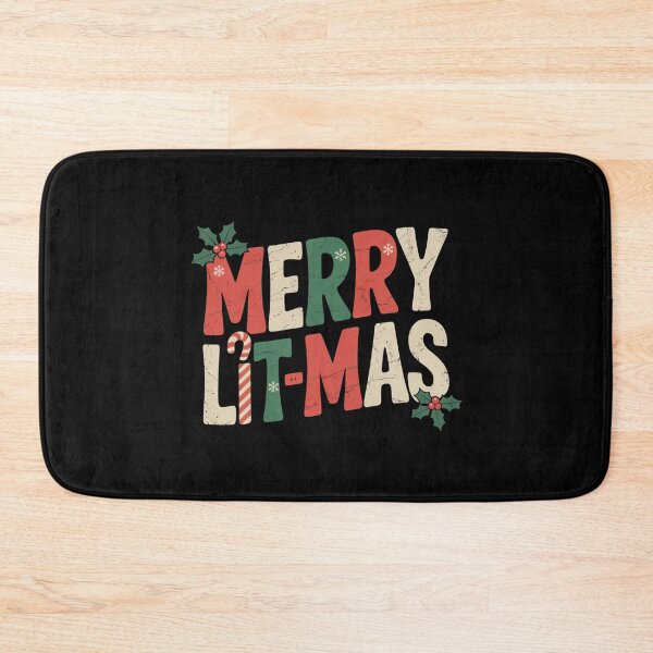 Item preview, Merry Lit-mas Book Lover Holiday designed and sold by MagicWander.