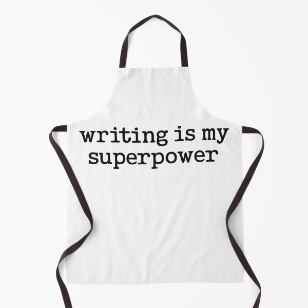 Item preview, writing is my superpower – Bold Typographic Design for Writers, Poets & Authors  designed and sold by JaneMcCarthyStudio.