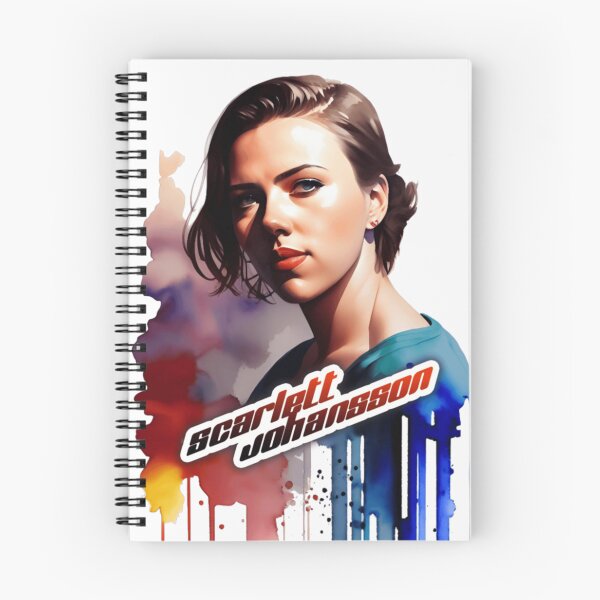 Item preview, Art – Scarlett Johansson 19 Retro Gradient Blue Purple designed and sold by WalSaue.