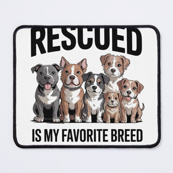 Item preview, Dog Lovers for Women Men Kids - Rescue Dog designed and sold by InspiredFoul.