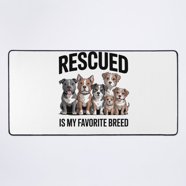 Item preview, Dog Lovers for Women Men Kids - Rescue Dog  designed and sold by InspiredFoul.