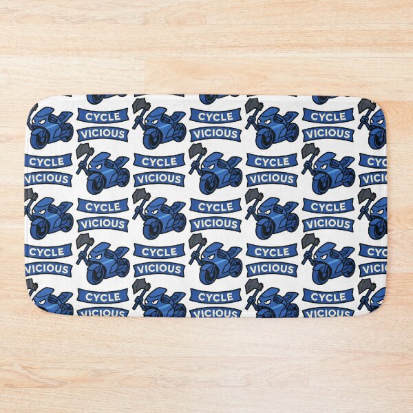 Item preview, Vicious Cycle Battle Bike Cartoon Design designed and sold by TeeTimeTreasure.