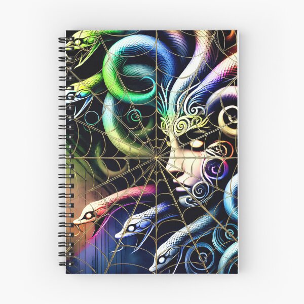 Item preview, medusa serpent queen – dark fantasy art – cosmic venom vision designed and sold by Traumrausch.