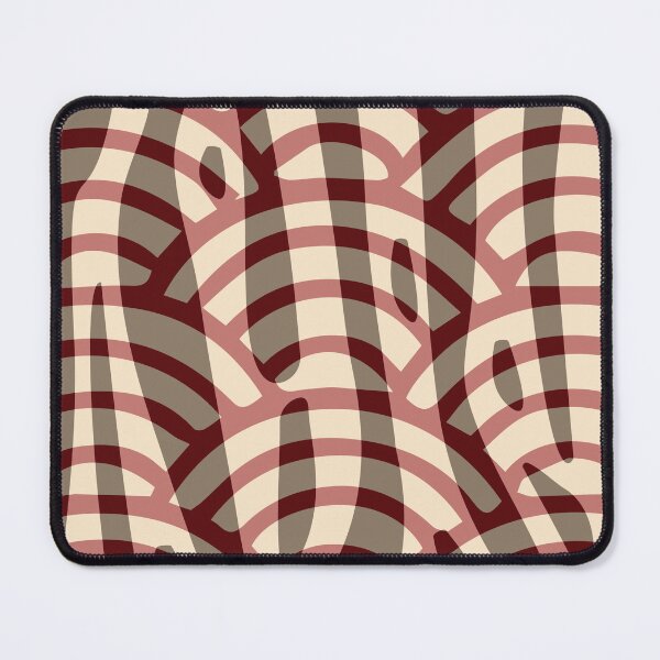 Item preview, Japanese Seigaiha Pattern Blended with Tiger Print – Modern Hybrid Abstract Design designed and sold by RokaCircles.