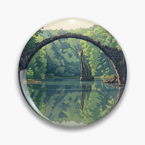 Item preview, Germany Devil’s Bridge Japanese Woodblock Print designed and sold by Takeda-art.