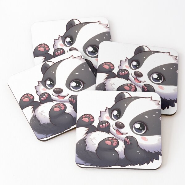 Item preview, Baby Badger on white onesies, tees, hoodies. designed and sold by Lekker Threads.