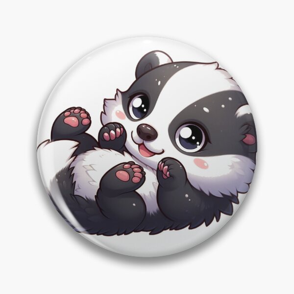 Item preview, Baby Badger on white onesies, tees, hoodies. designed and sold by Lekker Threads.