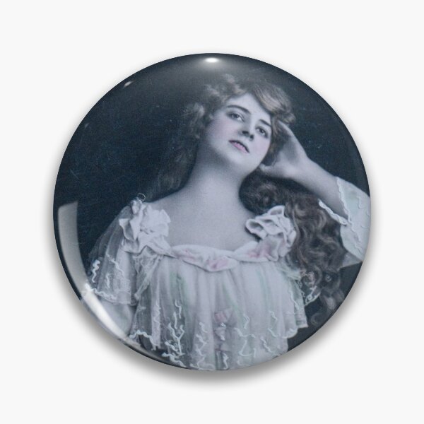 Item preview, Beautiful  young woman posing on an original postcard of 1908 designed and sold by Photopat.