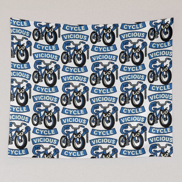 Item preview, Vicious Cycle Angry Bike Cartoon Design designed and sold by TeeTimeTreasure.
