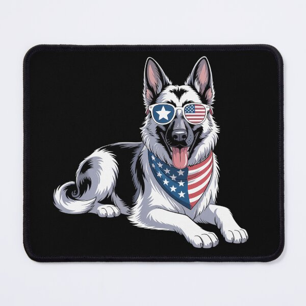 Item preview, Shepherd Dog American Flag 4Th Of July designed and sold by SiegridOffical.