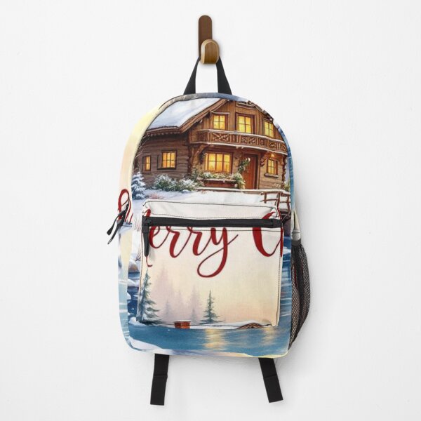 Item preview, Chalet by the lake, Merry Christmas designed and sold by jefboutique6150.