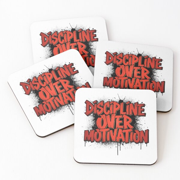 Item preview, Discipline Over Motivation! designed and sold by BugiDesignArt.