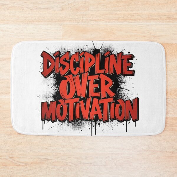 Item preview, Discipline Over Motivation! designed and sold by BugiDesignArt.