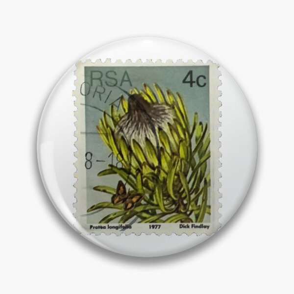 Item preview, South Africa Long-Leaf Sugarbush Flowers Postage Stamp designed and sold by red-amber65.