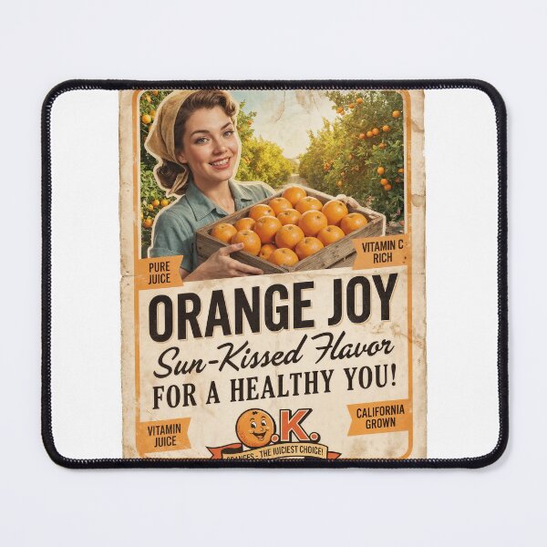 Item preview, Orange Joy: Sun-Kissed Citrus from California Groves designed and sold by ForeverPrintsOK.