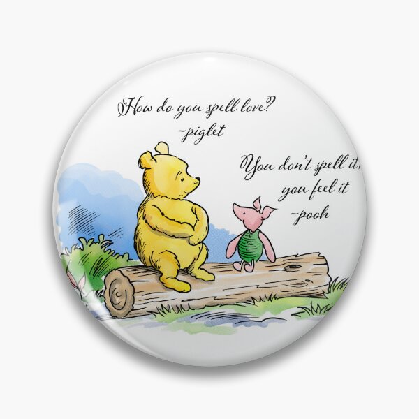 Item preview, Pooh and piglet designed and sold by Petersnook.