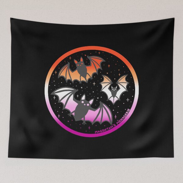 Item preview, Lesbian Pride Bats designed and sold by ChaosAdar.