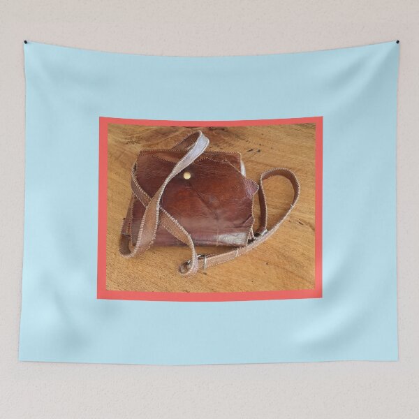 Item preview, Vintage leather bag photography designed and sold by vibeno1.