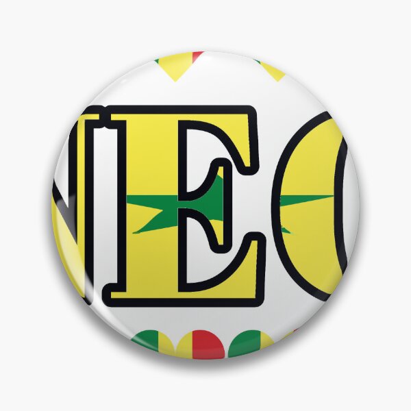 Item preview, Senegal Flag Letters And Hearts designed and sold by TheIconSmith.