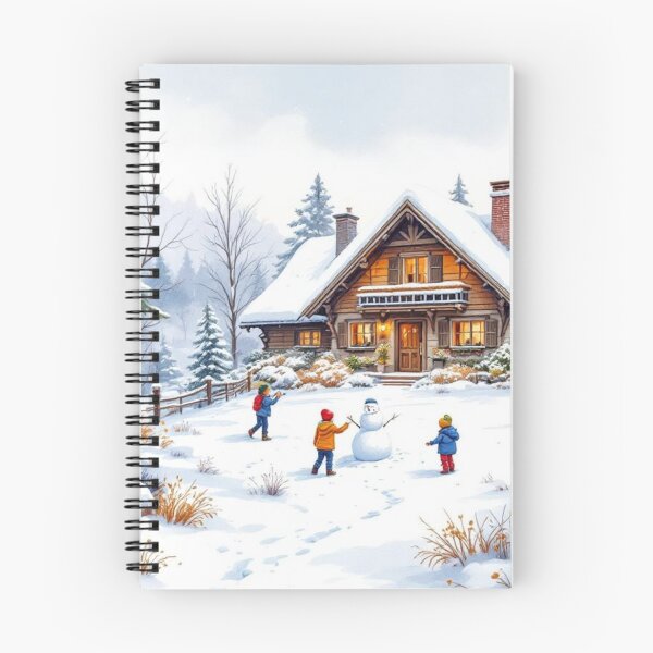 Item preview, Children playing in the snow designed and sold by jefboutique6150.