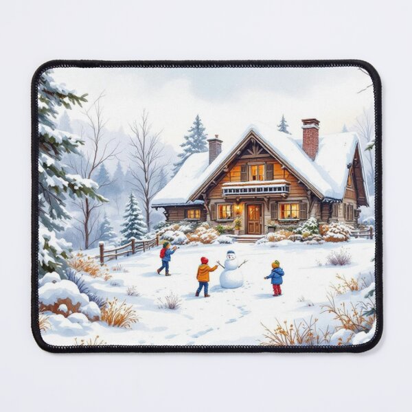 Item preview, Children playing in the snow designed and sold by jefboutique6150.