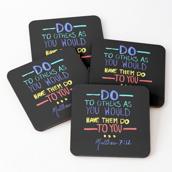 Item preview, Matthew 7 12 Do Unto Others The Golden Rule designed and sold by MyraLorri.