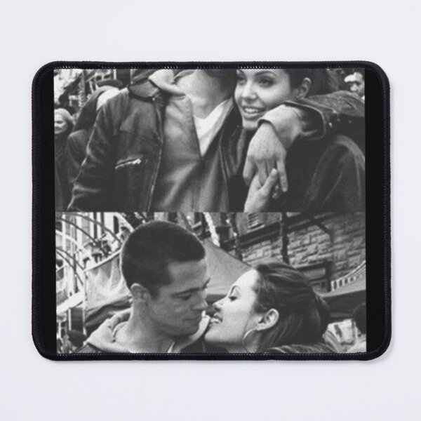 Item preview, brad pitt and angelina jolie Black White Retro designed and sold by cautrapinacka.