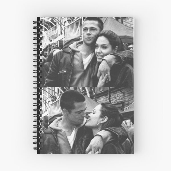 Item preview, brad pitt and angelina jolie Black White Retro designed and sold by cautrapinacka.